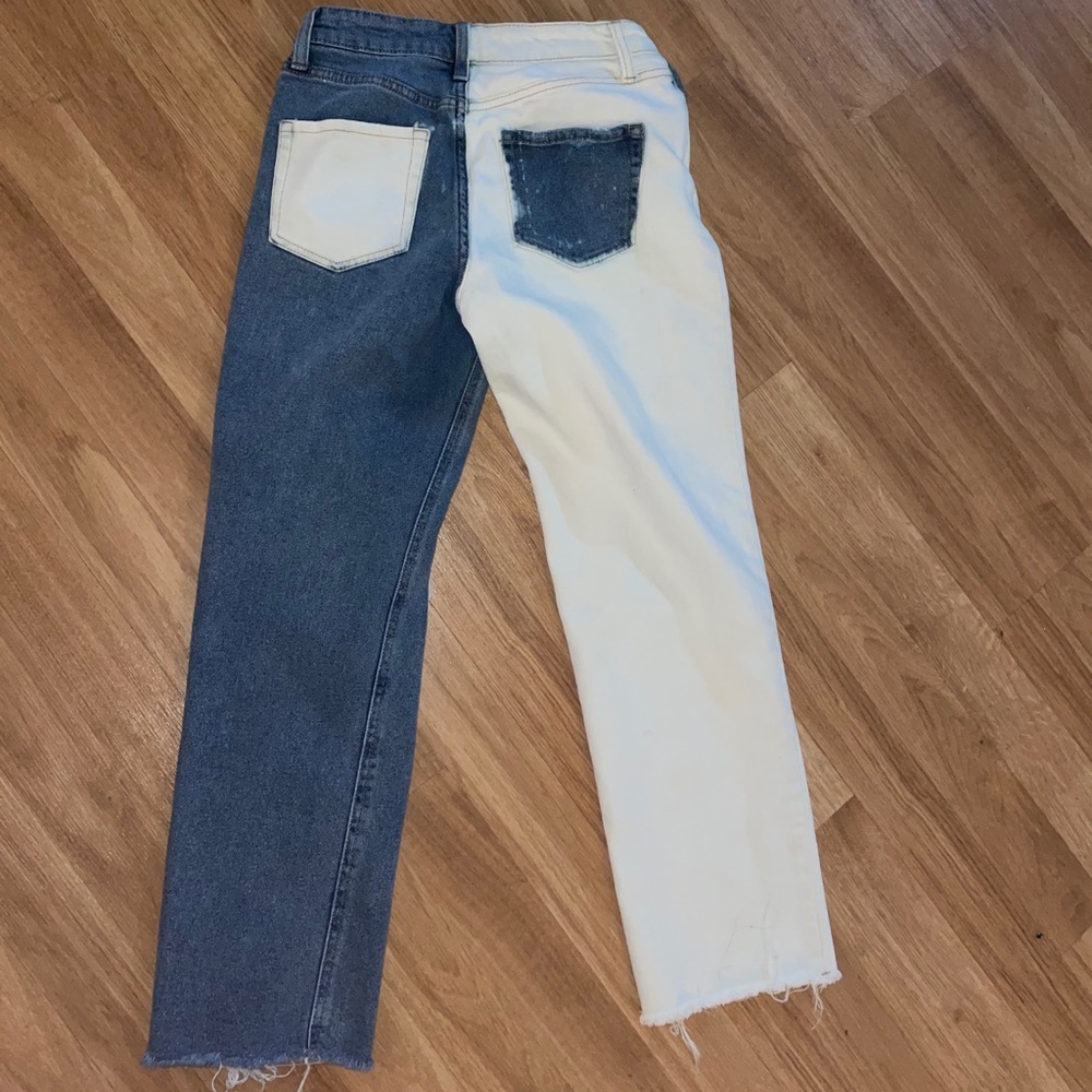 Half Bleached Jeans